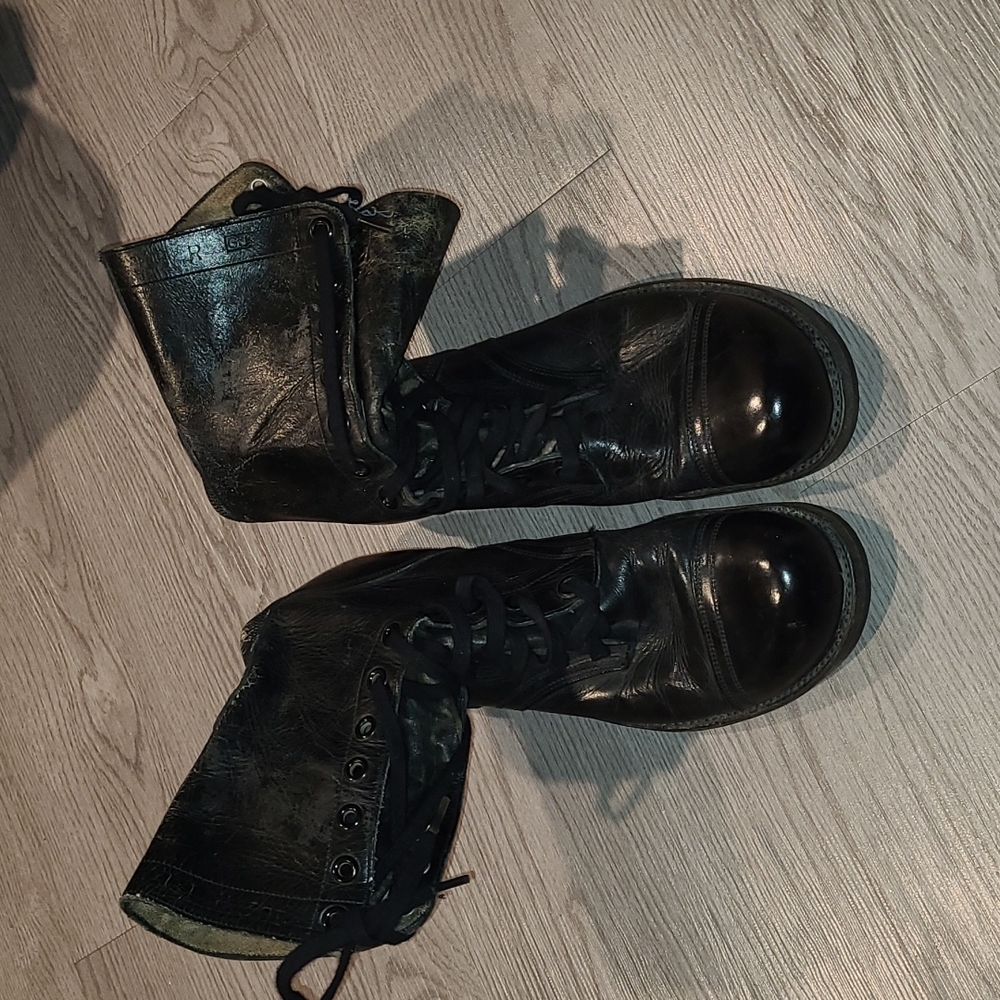 Vintage Military Jumper Boots size 12